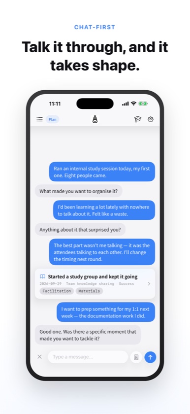 Chat-first